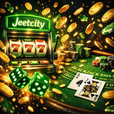 Pokies and live table games at Jeetcity
